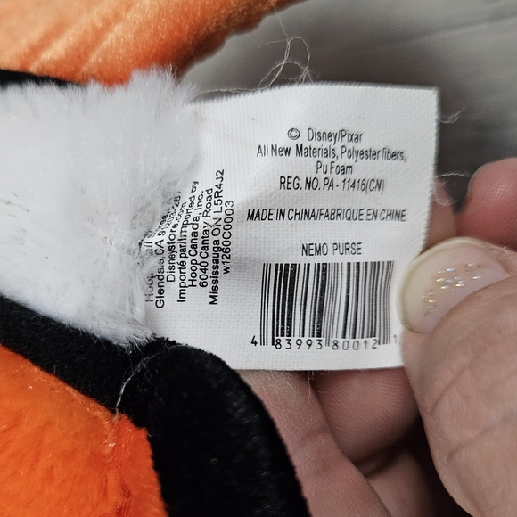 DISNEY | Finding Nemo plush stuffed child purse - Picture 9 of 14